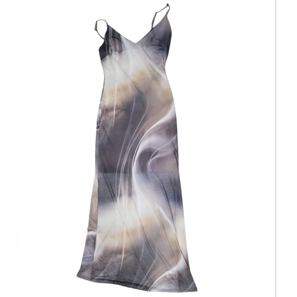 Urs Women's Colorful Maxi Dress - Size Medium